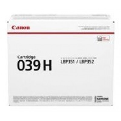 CANON Toner  039H i-SENSYS LBP351x LBP352x 25.000p. Alta capacidad