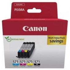 CANON Multipack CLI571 CMYK Ecopack 4 cartuchos Blister carton