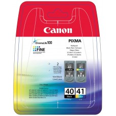 Canon Pack 2 Cartuchos Negro PG40 + Color CL41