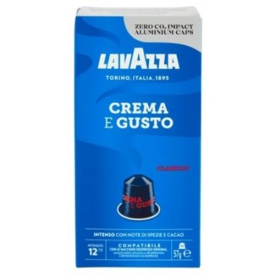 CAFE LAVAZZA CREMA GUS CLAS 10C