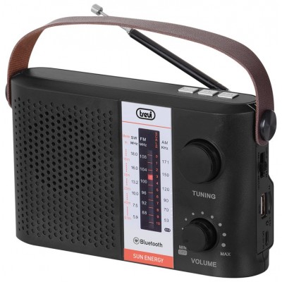 RADIO SOLAR TREVI RA 7F25 BT PORTATIL BLUETOOTH USB MICRO SD TWS