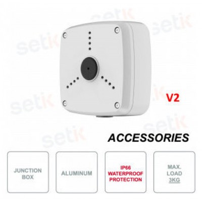 DAHUA - DH-PFA122A - WATER-PROOF JUNCTION BOX. ALUMINIUM (Espera 4 dias)