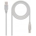 CABLE USB 2.0 IMPRESORA TIPO AM-BM BEIGE 4.5 M