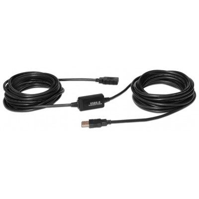 CABLE USB 2.0 PROLONGADOR CON AMPLIFICADOR A/M-A/H 15M NANOCABLE (Espera 4 dias)