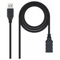 CABLE USB 3.0 TIPO AM-AH NEGRO 3.0 M NANOCABLE