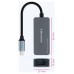 CONVERSOR USB-C 3.2 GEN1 ETHERNET 2.5G GRIS 15 CM