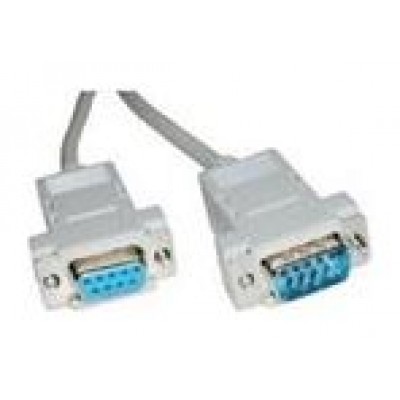 CABLE SERIE RS232 DB9/M-DB9/H 1.8M NANOCABLE (Espera 4 dias)