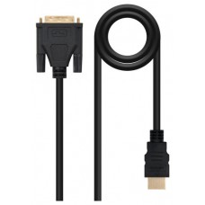 CABLE DVI-HDMI TIPO M-M 3 M NANOCABLE (Espera 4 dias)