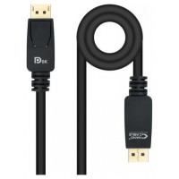 CABLE DISPLAYPORT V1.4 CERTIFICADO VESA DPM-DPM NEGRO