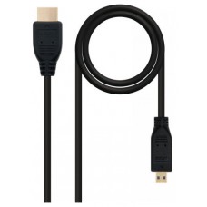 CABLE MICRO HDMI V1.4 ALTA VELOCIDAD HEC AM-DM 1.8 M