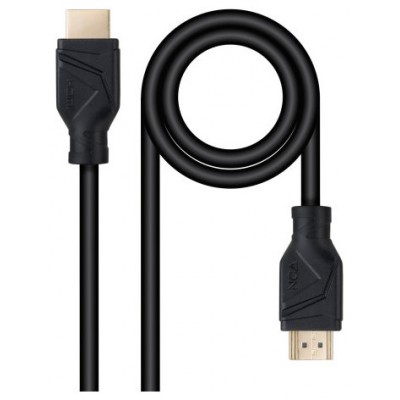 NANOCABLE CABLE HDMI V2.1 CCS, A/M-A/M, NEGRO, 1 M NANOCABLE CABLE HDMI V2.1 CCS, A/M-A/M, NEGRO, 1 M