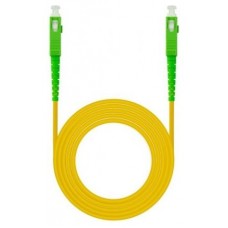 CABLE FIBRA SC/APC-SC/APC MONOMODO LSZH AMARIL.30M