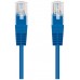 CABLE RED LATIGUILLO RJ45 CAT.5E UTP AWG24 AZUL 3.0 M