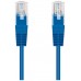 CABLE RED LATIGUILLO RJ45 CAT.5E UTP AWG24 AZUL 3.0 M