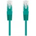 CABLE RED LATIGUILLO RJ45 CAT.6 UTP AWG24 VERDE 25 CM