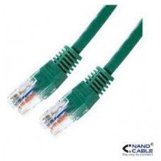 Nanocable Latiguillo RJ45 Categoria 6 UTP 2M Verde