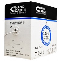 Nanocable Bobina Cable RJ45 CAT5 FTP Rigido 305M