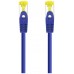 CABLE RED LATIGUILLO RJ45 LSZH CAT.6A SFTP AWG26 AZUL