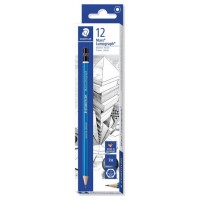 LAPIZ GRAFITO MARS LUMOGRAPH 100, GRAD. 7H STAEDTLER 100-7H (MIN12) (Espera 4 dias)