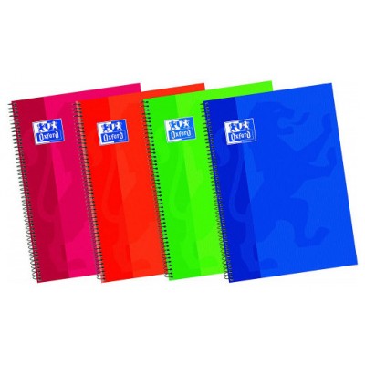 Oxford 100430151 cuaderno y block 80 hojas Colores surtidos (MIN5) (Espera 4 dias)