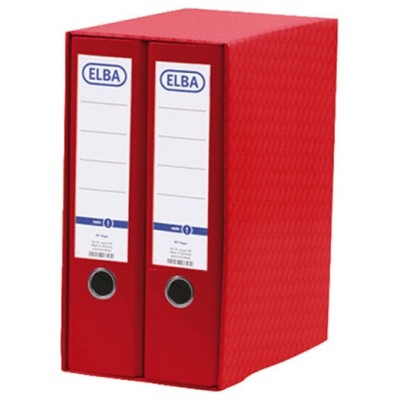 MODULO ARCHIVADOR PALANCA x2 RADO TOP A4 ANCHOS COLOR ROJO ELBA 100580052 (Espera 4 dias)