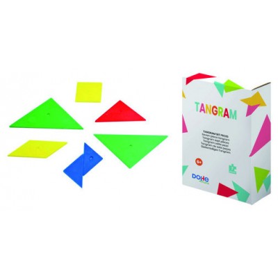 CAJA TANGRAM - 7 PIEZAS - A PARTIR DE 6 AÑOS. DOHE 1024 (Espera 4 dias)