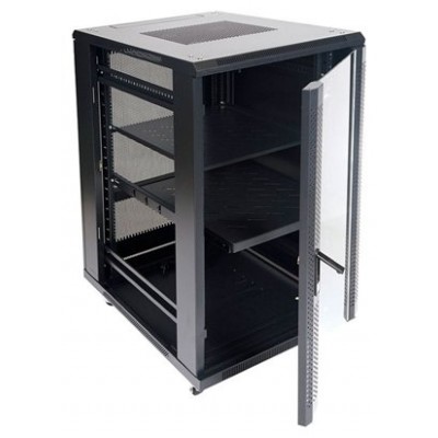 ARMARIO DE SUELO RACK 19"" 22U 600x800 PUERTA CRISTAL (Espera 4 dias)