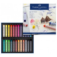 ESTUCHE 24 BARRAS SOFT PASTEL FABER CASTELL 128324 (Espera 4 dias)