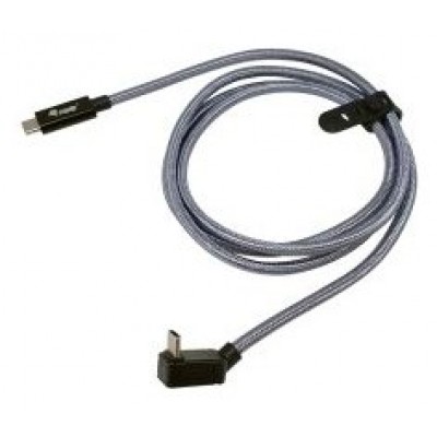 CABLE USB-C MACHO USB-C  ACODADO MACHO USB 3.2 240W 4K