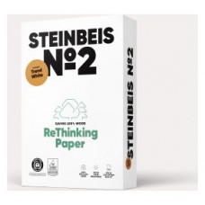 PAQUETE 500H PAPEL RECICLADO 80GR A4 TREND WHITE Nº2 ISO80 STEINBEIS 40002164 (MIN5) (Espera 4 dias)