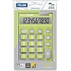 MILAN CALCULADORA DUO 10 DIGITOS DUAL BLISTER VERDE