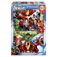 PUZZLE 2x48 AVENGERS DE 3-6 AÑOS EDUCA BORRAS 15932 (Espera 4 dias)