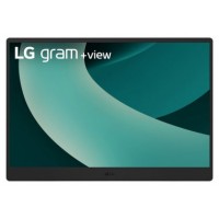 LG 17MT70 Monitor portátil Negro, Acero inoxidable 43,2 cm (17") LED 2560 x 1600 Pixeles (Espera 4 dias)