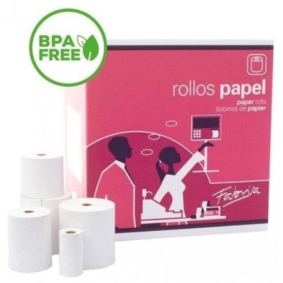 ROLLO TERMICO 57X30X12MM SIN BISFENOL A FABRISA 18114 (Espera 4 dias) ROLLO TERMICO 57X30X12MM SIN BISFENOL A FABRISA 18114 (Espera 4 dias)
