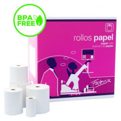 ROLLO TERMICO 57X35X12MM SIN BISFENOL A FABRISA 18115. (MIN10) (Espera 4 dias)