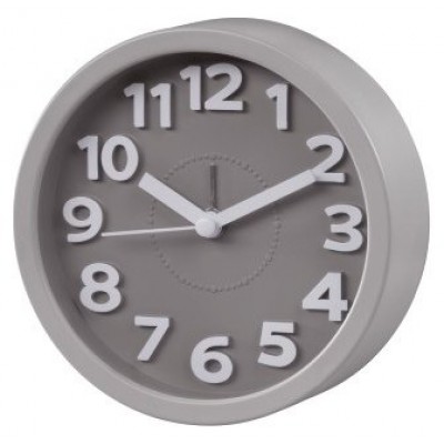 HAMA Home Reloj Despertador Retro Gris