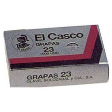 CAJA DE 1000 GRAPAS GALVANIZADAS MODELO 23/6G EL CASCO 1G00231 (Espera 4 dias)