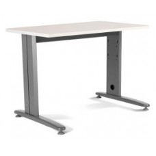 MESA DE OFICINA SERIE METAL 140X80 GRIS / BLANCO ROCADA 2001AC04 (Espera 4 dias)