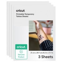 CRICUT PRINTABLE TATTOO PAPER A4 (3) TRANSPARENT (Espera 4 dias)