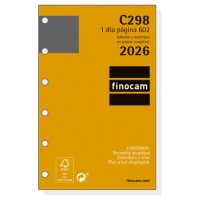 RECAMBIO ANUAL 2026 C298 CLASSIC602 73X114MM DIA PAGINA FINOCAM 201310026 (Espera 4 dias)