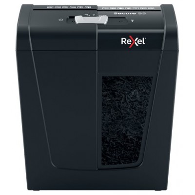 Rexel Secure S5 triturador de papel Corte en tiras 70 dB Negro (Espera 4 dias)