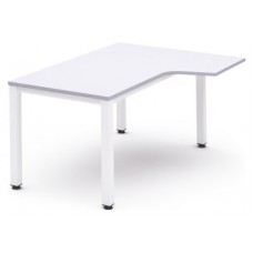 MESA DE OFICINA SERIE EXECUTIVE FORMA L DERECHA 180X120 BLANCO/BLANCO ROCADA 2052AM04 (Espera 4 dias)