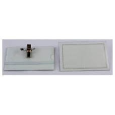 CAJA 50 FUNDAS IDENTIFICACION PVC RIGIDO APAISADO 55X87MM CON PINZA+IMPERDIBLE IBERPLAS 2076PI50 (Espera 4 dias)