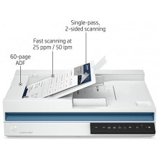 HP Escaner documental ScanJet Pro 2600 f1