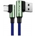 Cable Acodado USB 2.0 Tipo C Azul / Verde Biwond (Espera 2 dias)
