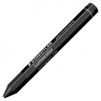 LAPIZ CERA PERMANENTE LUMOCOLOR OMNIGRAPH 12MM. NEGRO STAEDTLER 236-9 (MIN12) (Espera 4 dias)