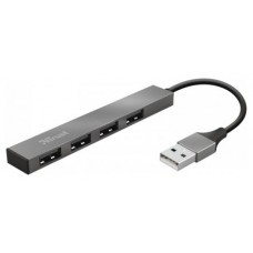 HUB USB 2.0 TRUST HALYX ALUMINIUM A 4xUSB-A 2.0