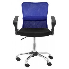 PIQUERAS Y CRESPO Silla infantil Cardenete respaldo malla azul asiento negro ¡Ultimas unidades!!