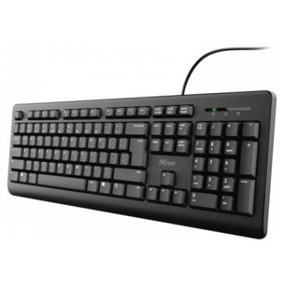 Trust TK-150 teclado USB QWERTY Español Negro (Espera 4 dias)