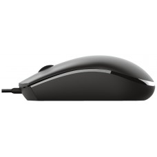 RATON TRUST USB  OPTICAL TM-101 MOUSE BLACK  24274